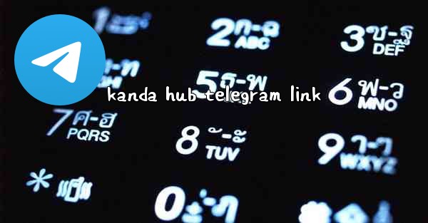 kanda hub telegram link