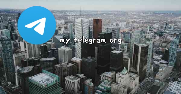 my telegram org