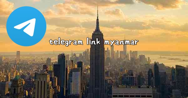 telegram link myanmar