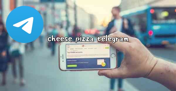 cheese pizza telegram