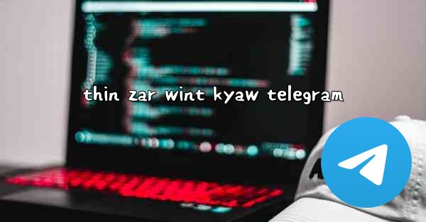 thin zar wint kyaw telegram