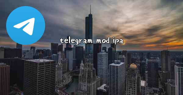telegram mod ipa