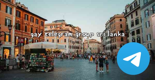 gay telegram group sri lanka