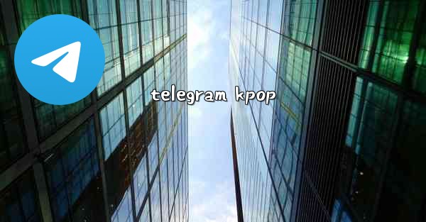 telegram kpop
