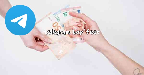 telegram boy feet