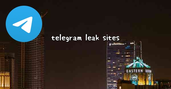 telegram leak sites