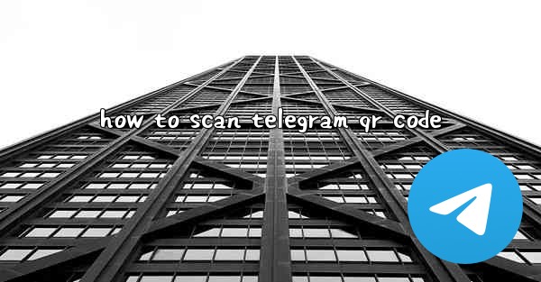 how to scan telegram qr code