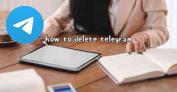how to delete telegram