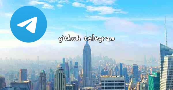 github telegram