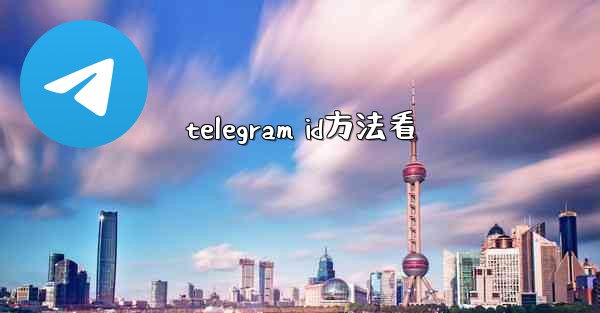 telegram id方法看