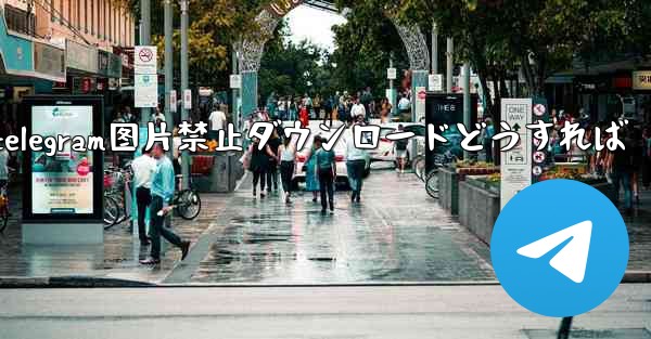 telegram图片禁止ダウンロードどうすれば