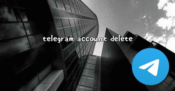 telegram account delete