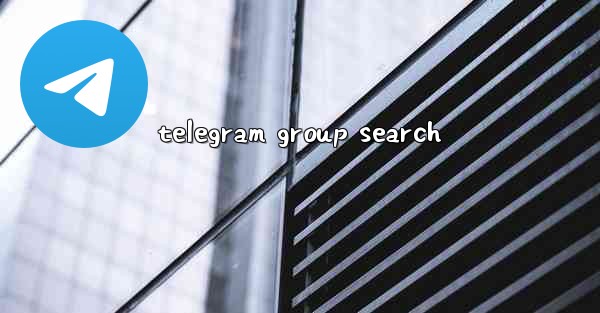 telegram group search
