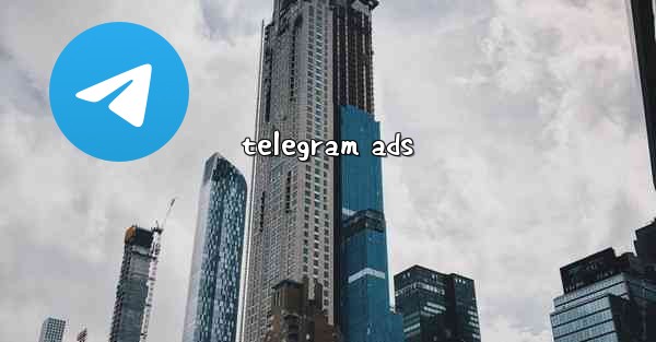 telegram ads