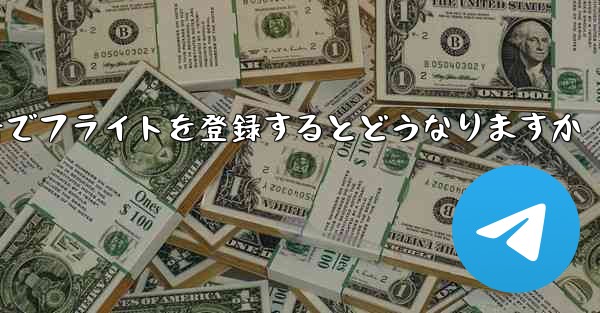 中国の携帯電話番号でフライトを登録するとどうなりますか