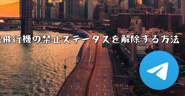 紙飛行機の禁止ステータスを解除する方法