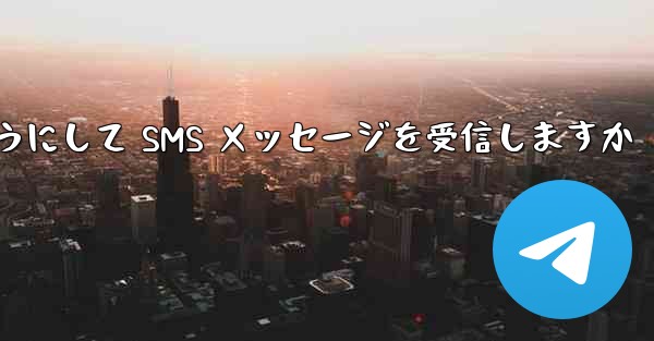 Paper Plane はどのようにして SMS メッセージを受信しますか