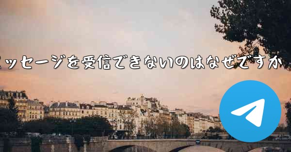 紙飛行機がメッセージを受信できないのはなぜですか