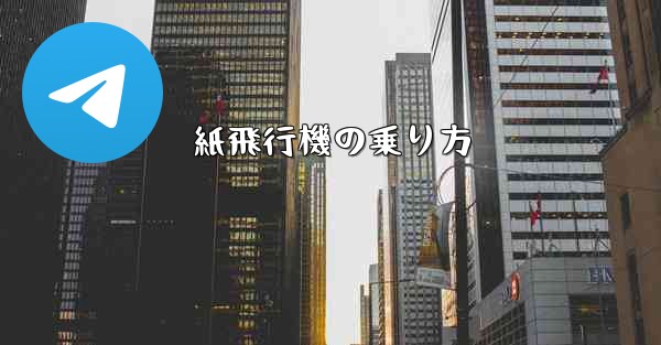紙飛行機の乗り方