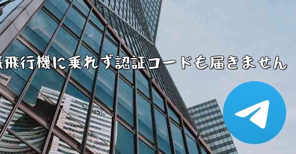 紙飛行機に乗れず認証コードも届きません