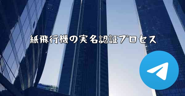 紙飛行機の実名認証プロセス