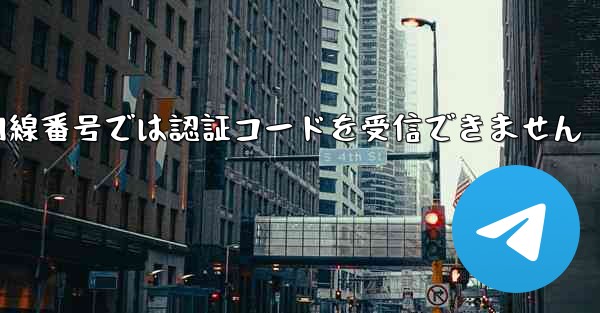 紙飛行機の国内線番号では認証コードを受信できません