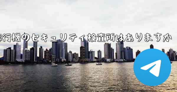 紙飛行機のセキュリティ検査所はありますか