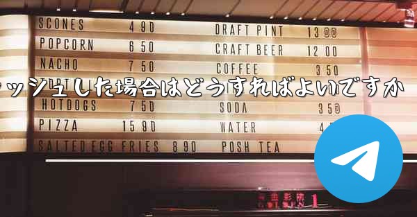 Paper Plane telegeram の登録がクラッシュした場合はどうすればよいですか