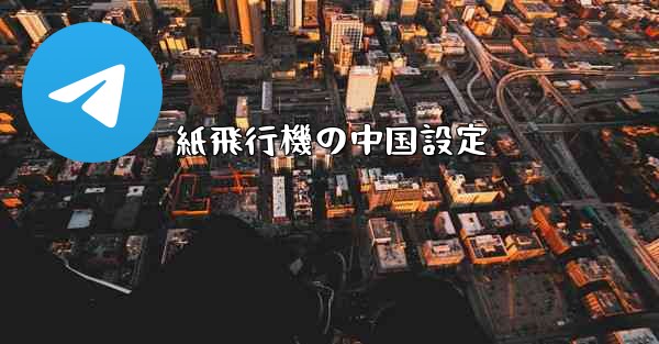 紙飛行機の中国設定