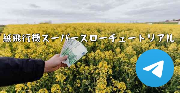 バタフライ紙飛行機スーパースローチュートリアル