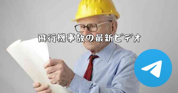 飛行機事故の最新ビデオ