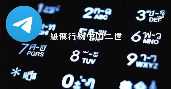 紙飛行機中国二世