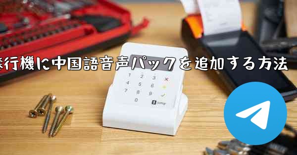 紙飛行機に中国語音声パックを追加する方法