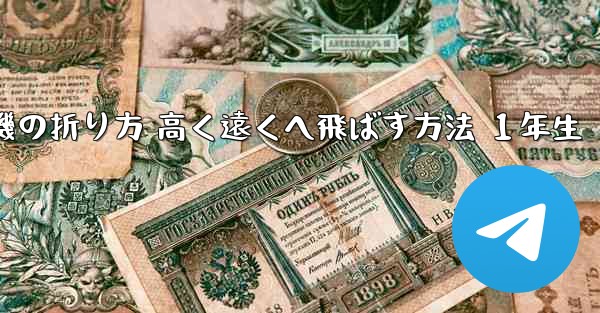 紙飛行機の折り方 高く遠くへ飛ばす方法 １年生