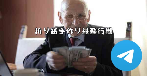 折り紙手作り紙飛行機