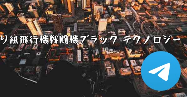 折り紙飛行機戦闘機ブラック テクノロジー