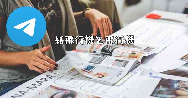 紙飛行機と飛行機