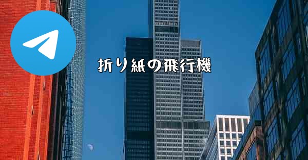 折り紙の飛行機