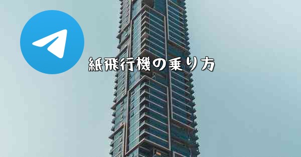 紙飛行機の乗り方