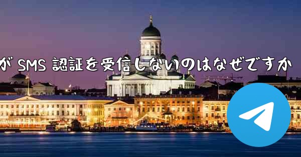 紙飛行機が SMS 認証を受信しないのはなぜですか