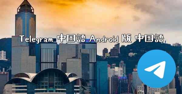 Telegram 中国語 Android 版 中国語