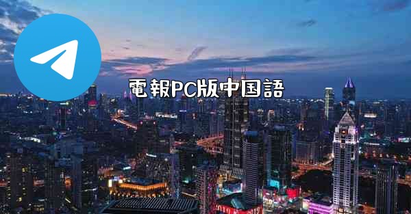 電報PC版中国語
