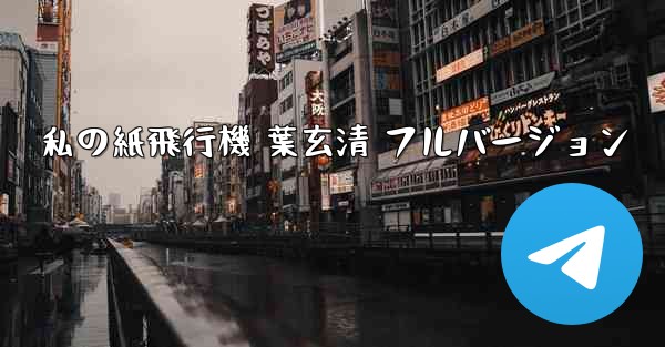 私の紙飛行機 葉玄清 フルバージョン