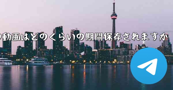 紙飛行機の動画はどのくらいの期間保存されますか