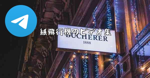 紙飛行機のビデオ集